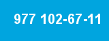 977 102-67-11 977 102-67-11